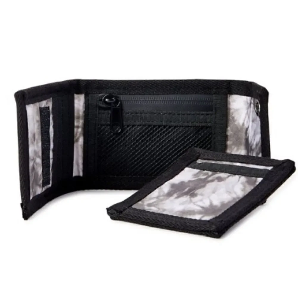 Men’s Camo Double Snap Lanyard ID Wallet